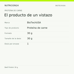 Beef Protein 30 g - El producto de un vistazo | Nutricion24