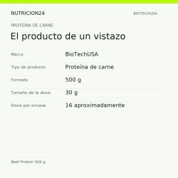Beef Protein 500 g - El producto de un vistazo | Nutricion24