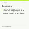 Beta Alanine 90 megacápsulas - Qué comparar | Nutricion24