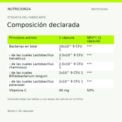 Biotiq C 36 cápsulas - El producto de un vistazo | Nutricion24