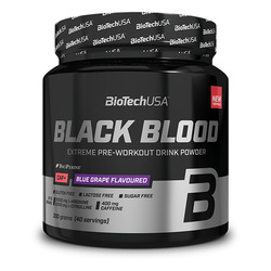 Black Blood CAF+ bebida en polvo 300 g - uva negra - imagen oficial BioTechUSA