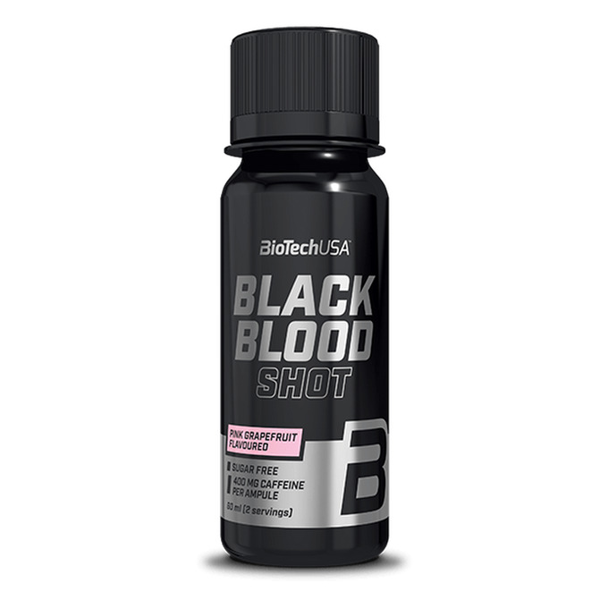 Black Blood Shot ampolla de 60 ml - pomelo rosado - imagen oficial BioTechUSA