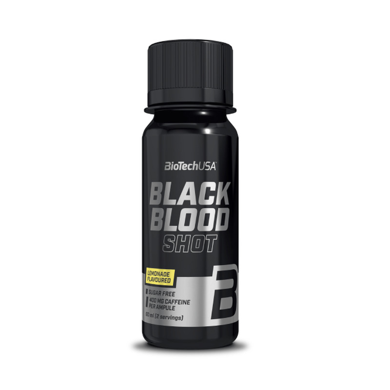 Black Blood Shot ampolla de 60 ml - limonada - imagen oficial BioTechUSA