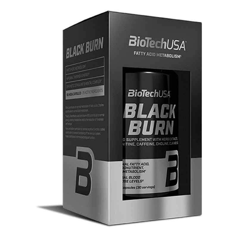 Black Burn 90 megacápsulas - imagen oficial BioTechUSA