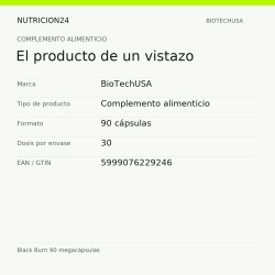 Black Burn 90 megacápsulas - El producto de un vistazo | Nutricion24