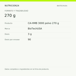 CA-HMB 3000 polvo 270 g - 270 g | Nutricion24