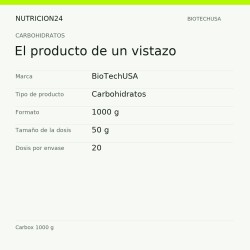 Carbox 1000 g - El producto de un vistazo | Nutricion24