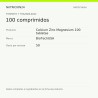 Calcium Zinc Magnesium 100 tabletas - 100 comprimidos | Nutricion24