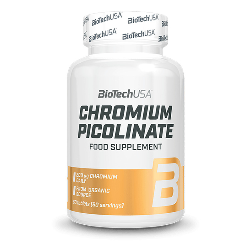 Chromium Picolinate 60 comprimidos - imagen oficial BioTechUSA