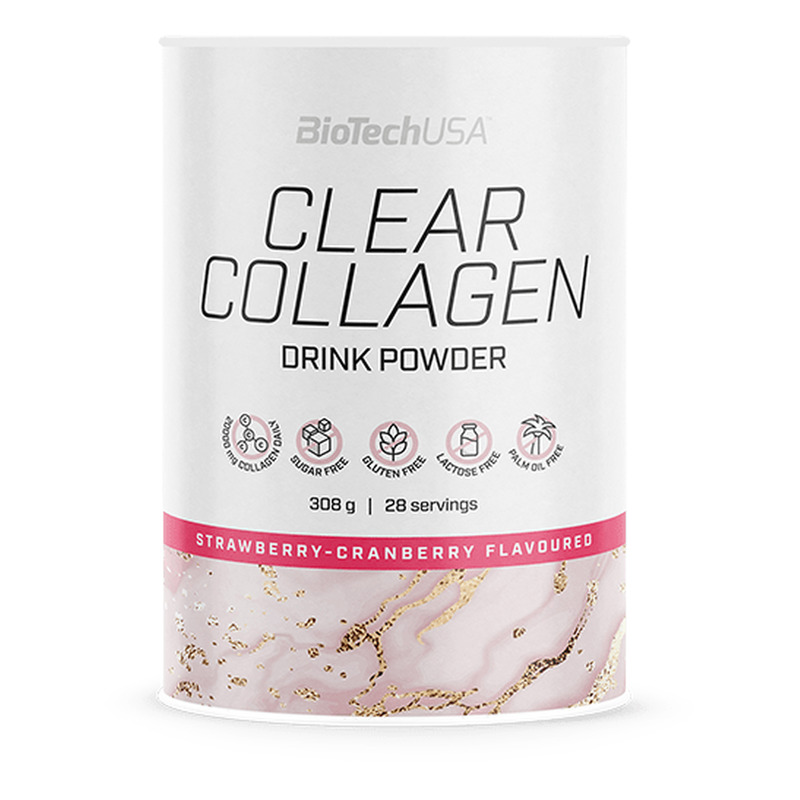 Clear Collagen bebida en polvo 308 g - imagen oficial BioTechUSA