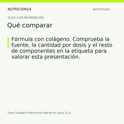 Clear Collagen Professional bebida en polvo 25 g - Qué comparar | Nutricion24
