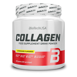 Collagen bebida en polvo 300 g - limonada - imagen oficial BioTechUSA