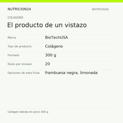 Collagen bebida en polvo 300 g - El producto de un vistazo | Nutricion24