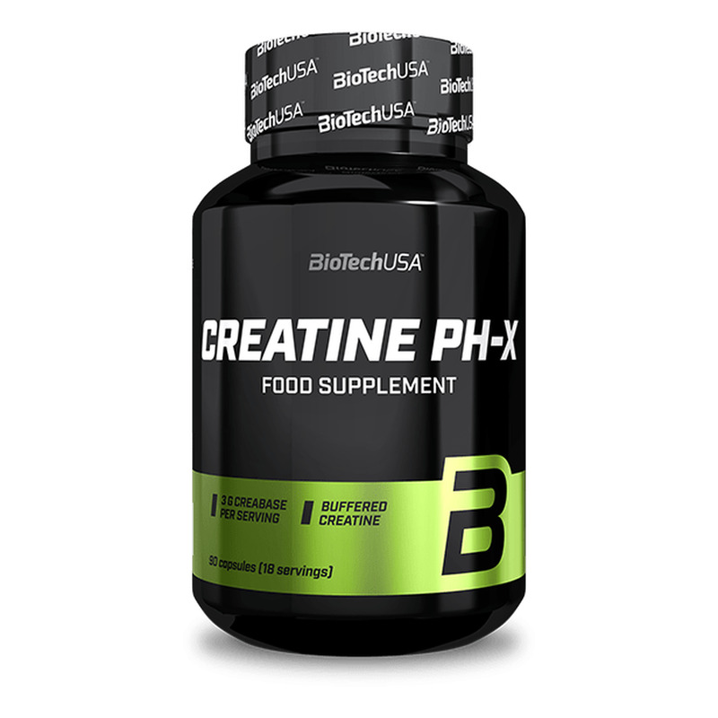 Creatine pH-X 90 cápsulas - imagen oficial BioTechUSA