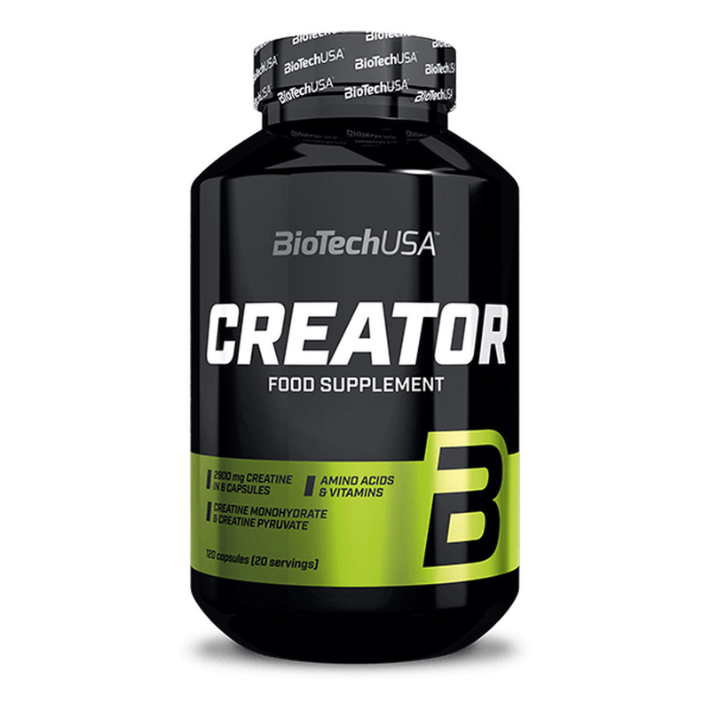 CreaTor 120 cápsulas - imagen oficial BioTechUSA