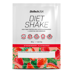 Diet Shake 30 g - fresa - imagen oficial BioTechUSA