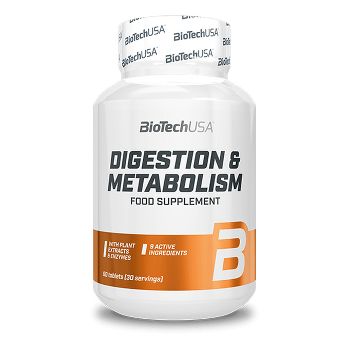 Digestion & Metabolism 60 comprimidos - imagen oficial BioTechUSA