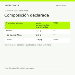 Fiber Complex 120 tableta masticable - El producto de un vistazo | Nutricion24