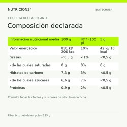 Fiber Mix bebida en polvo 225 g - El producto de un vistazo | Nutricion24