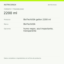 BioTechUSA gallon 2200 ml - 2200 ml | Nutricion24