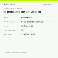 GH Hormone Regulator 120 cápsulas - El producto de un vistazo | Nutricion24