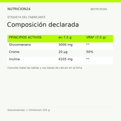 Glucomannan + Chromium 225 g - El producto de un vistazo | Nutricion24