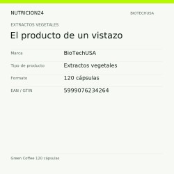 Green Coffee 120 cápsulas - El producto de un vistazo | Nutricion24