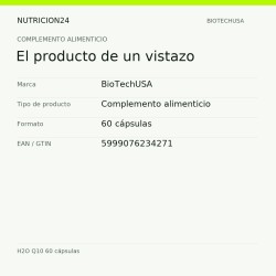H2O Q10 60 cápsulas - El producto de un vistazo | Nutricion24