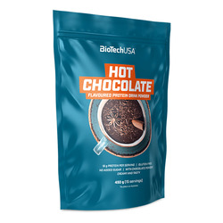Hot Chocolate, bebida proteica en polvo 450 g - imagen oficial BioTechUSA