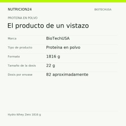 Hydro Whey Zero 1816 g - El producto de un vistazo | Nutricion24