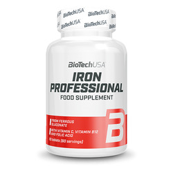 Iron Professional 60 comprimidos - imagen oficial BioTechUSA