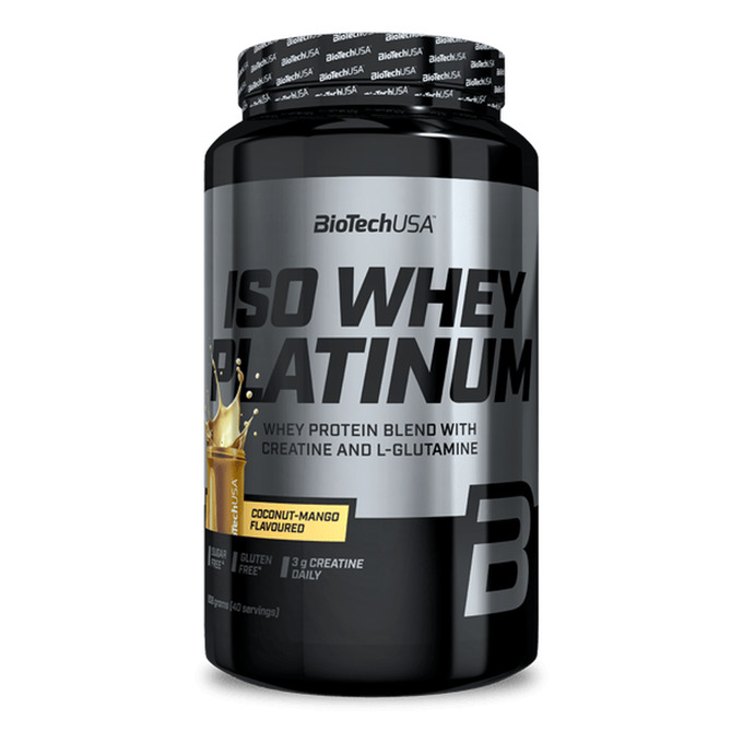 Iso Whey Platinum 908 g - coco-mango - imagen oficial BioTechUSA