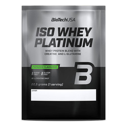 Iso Whey Platinum 22,5 g - pistacho - imagen oficial BioTechUSA