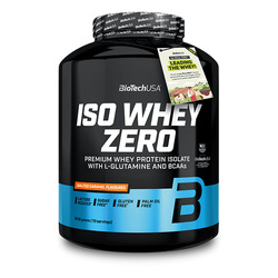 Iso Whey Zero bebida de proteína en polvo 1816 g - caramelo salado - imagen oficial BioTechUSA