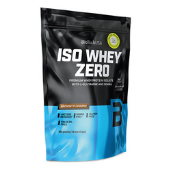 Iso Whey Zero bebida de proteína en polvo 454 g - avellana - imagen oficial BioTechUSA