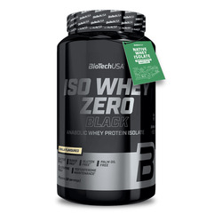 Bebida de proteína anabólica en polvo Iso Whey Zero Black 908 g - vainilla - imagen oficial BioTechUSA