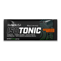 IsoTonic 30 g - naranja con mango - imagen oficial BioTechUSA