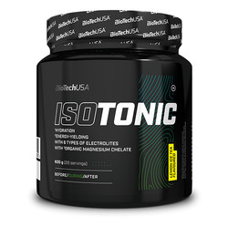 IsoTonic 600 g - té helado de limón - imagen oficial BioTechUSA