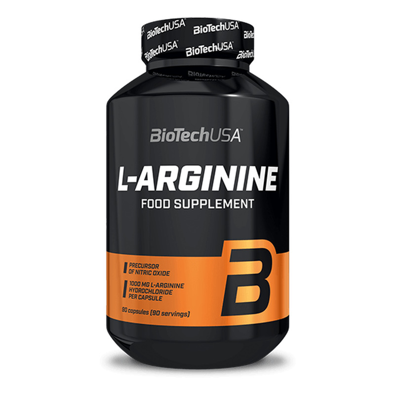 L-Arginine 90 megacápsulas - imagen oficial BioTechUSA