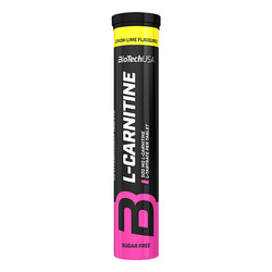 L-Carnitine Effervescent 20 tabletas - limón-lima - imagen oficial BioTechUSA