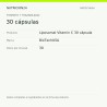 Liposomal Vitamin C 30 cápsula - 30 cápsulas | Nutricion24