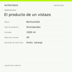 Liquid Amino 1000 ml - El producto de un vistazo | Nutricion24