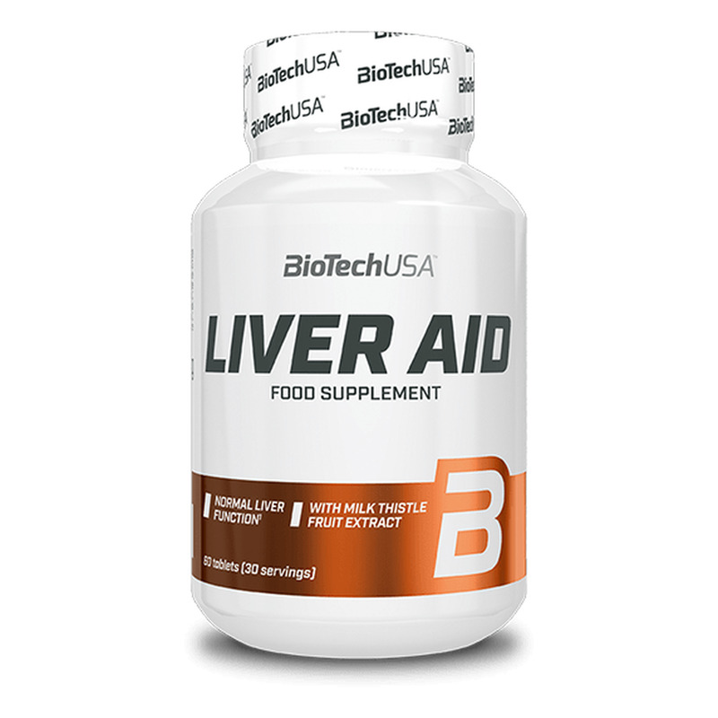 Liver Aid 60 tabletas - imagen oficial BioTechUSA