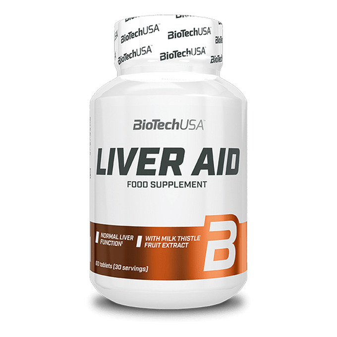 Liver Aid 60 tabletas - imagen oficial BioTechUSA
