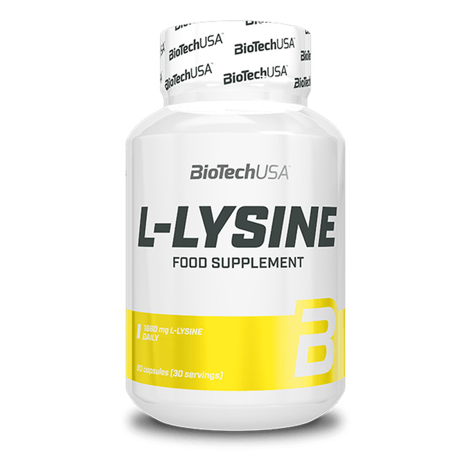 L-Lysine 90 cápsula - imagen oficial BioTechUSA