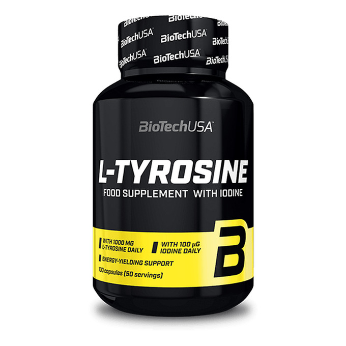 L-Tyrosine 100 cápsulas - imagen oficial BioTechUSA