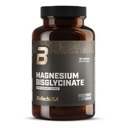 Magnesium Bisglycinate 90 cápsula - imagen oficial BioTechUSA