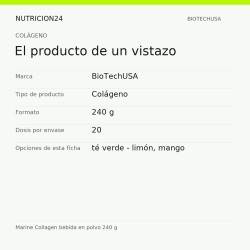 Marine Collagen bebida en polvo 240 g - El producto de un vistazo | Nutricion24