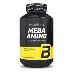 Mega Amino 100 tabletas - imagen oficial BioTechUSA
