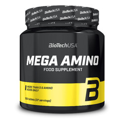 Mega Amino 300 tabletas - imagen oficial BioTechUSA